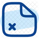 File Remove File Document Icon