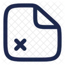 File Remove File Document Icon