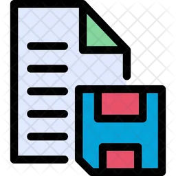 File Save  Icon