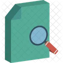 File Scanning Magnifier Page Icon