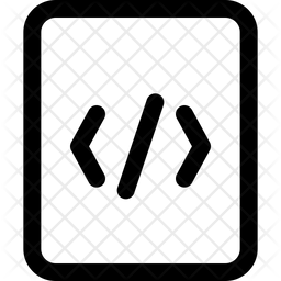 File Script Icon - Download in Line Style