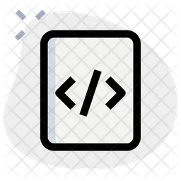 File Script Icon - Download in Colored Outline Style