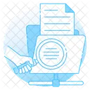 Discovery File Search File Review Icon