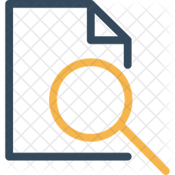 File Search Icon - Download in Dualtone Style