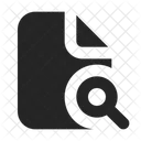File Search Folder Clipboard Icon