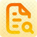 File Search Alt Document File Icon