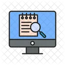 File search computer  Icon