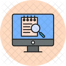 File search computer  Icon