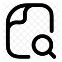 File Search Search File Search Document Icon