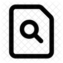 File Document Search Icon