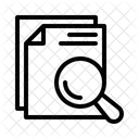 File Search Search File Icon
