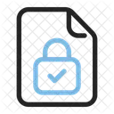 File Security File Lock Icon