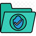 File Security Blocked Document Icon