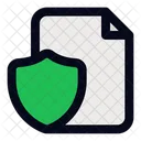 File Security Privacy Contract Icon