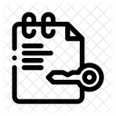 File Security Encrypted Document Protected File Icon
