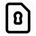 Secure Document Archive Icon