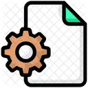 File Gear Settings Icon