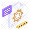 Document Setting Document Configuration File Setting Icon