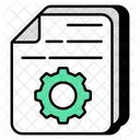 File Setting File Configuration File Development Icon
