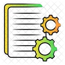 File Setting Document Business Icon