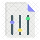 File Setting Document Setting File Management Icon