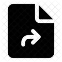 File Share Transfer Send Icon