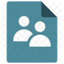 File Shared File Sharing Icon