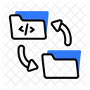 File Sharing Data Sharing Transfer Icon