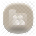 File Sharing File Data Transfer Icon