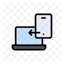 Filesharing Datatransfer Mobile Icon