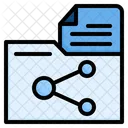 File Sharing Data Sharing Data Transfer Icon