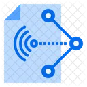 File Sharing Network Sharing Icon