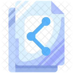 File Sharing  Icon