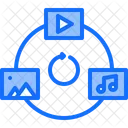 Sharing File Video Icon