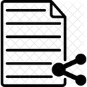 File Sharing Transfer Upload Icon