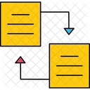 File Sharing Data Sharing Document Sharing Icon
