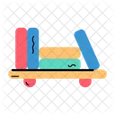 File Shelf Office Files Official Records Icon