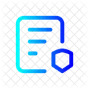 File Shield Alt  Icon