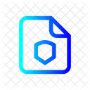 File Shield Alt Ii Security Protection Icon