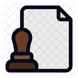File Stamp  Icon