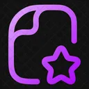 File Star Icon