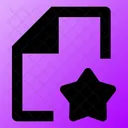 File Star Favorite Star Icon