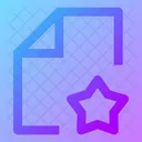 File Star Favorite Star Icon