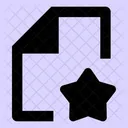 File Star Favorite Star Icon