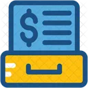 File Folders Business Icon