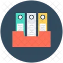 Files Rack Files Storage Office Supplies Icon