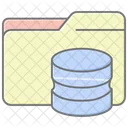 File Storage Lineal Color Icon Icon