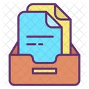 File Storage Box File Storage Document Storage Icon