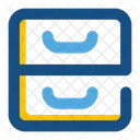 File Storage Drawer Document Folder Icon