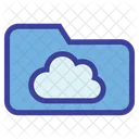 File Storage Folder Cloud Icon
